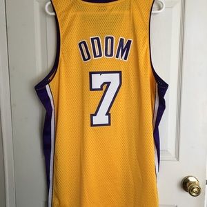 Lamar Odom Los Angeles Lakers Adidas Jersey